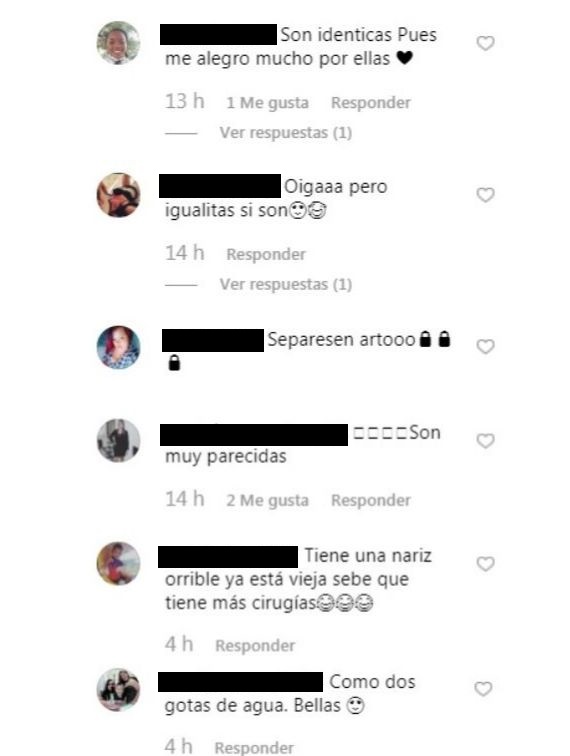 Comentarios post Instagram