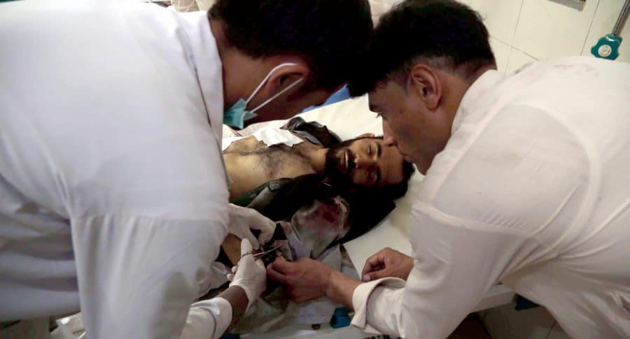 Herido del ataque suicida en Afganistán