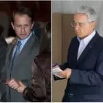 Andrés Felipe Arias y Álvaro Uribe