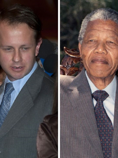 Andrés Felipe Arias y Nelson Mandela