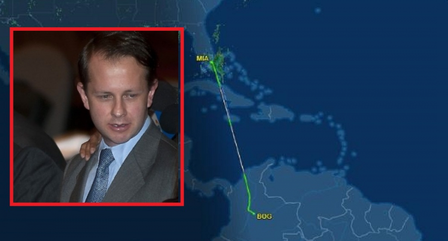 Andrés Felipe Arias y ruta de Miami a Bogotá