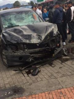 Accidente en Bulevar Niza
