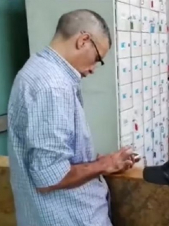 Hombre detenido en Medellín