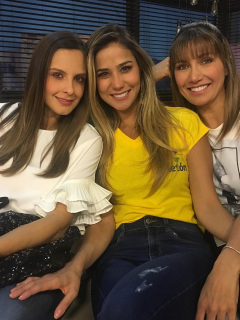 Laura Acuña, Zahira Benavides y Adriana Betancur