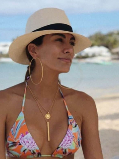 Andrea Serna, presentadora.