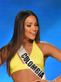 Andrea Tovar, exreina.