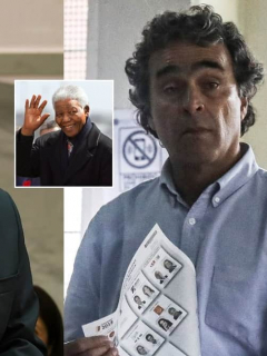 Rafael Pardo, Nelson Mandela y Sergio Fajardo