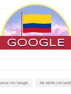 Doodle de Google por la Independencia de Colombia