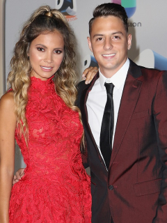 Karin Jiménez, modelo, y Santiago Arias, futbolista.