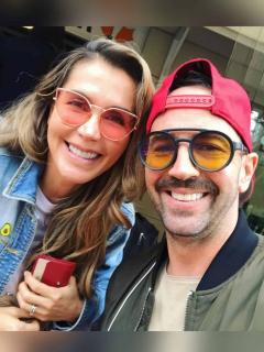 Isabel Cristina Estrada y Lucas Arnau