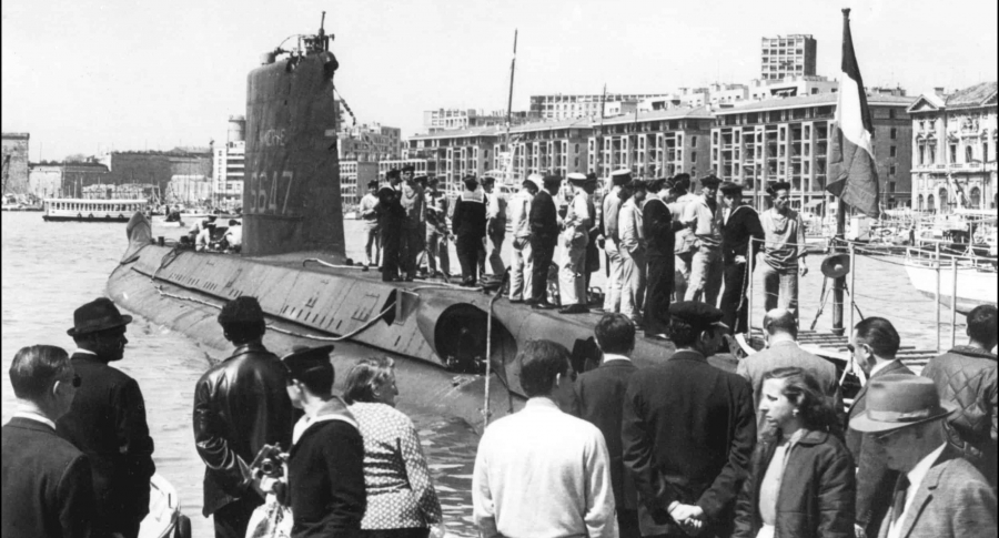 Foto archivo del submarino 'Le Minerve'