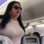 Avión con pasajeros.