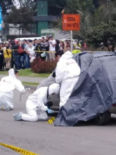 Conductor asesinado en Fontibón