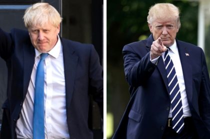 Boris y Trump