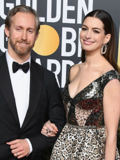 Adam Shulman y Anne Hathaway