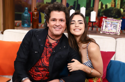 Carlos Vives y su hija Lucy Vives