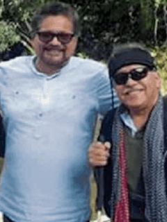'El Paisa', ‘Iván Márquez’ y ‘Jesús Santrich’