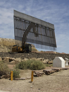 Construcción muro fronterizo EE. UU.-México