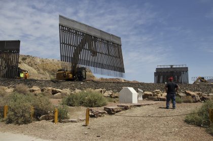 Construcción muro fronterizo EE. UU.-México