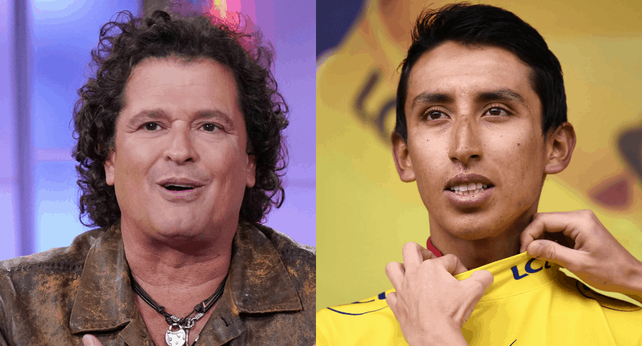 Carlos Vives y Egan Bernal
