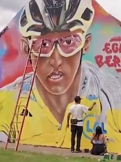 Mural de Egan Bernal