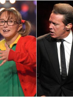 'La Chilindrina' y Luis Miguel
