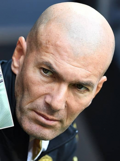 James Rodríguez y Zinedine Zidane