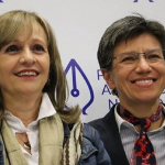 Ángela María Robledo y Claudia López