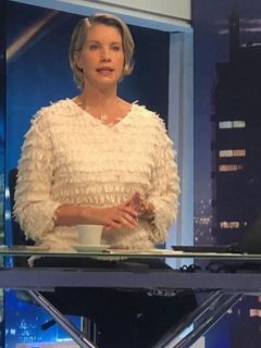 Claudia Gurisatti, presentadora.