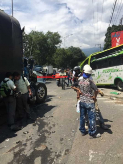 Accidente en Floridablanca