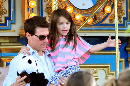 Tom Cruise y Suri, su hija