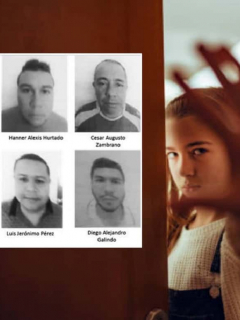 Hombres acusados de abuso y adolescente