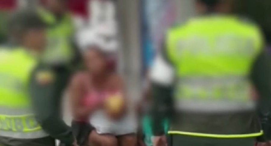 Venezolana capturada por utilizar menores para pedir dinero