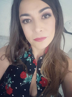 Susy López, humorista.