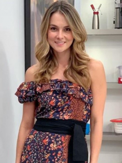 Catalina Gómez, presentadora.