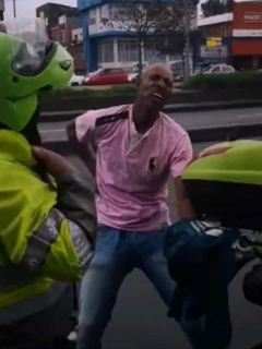 Ataque con palo a presunto ladrón en Bogotá