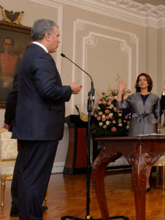 Posesión de los ministros de Iván Duque