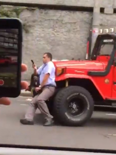 Atropello a conductor de SITP
