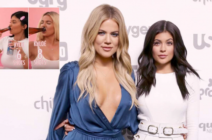 Khloé Kardashian y Kylie Jenner