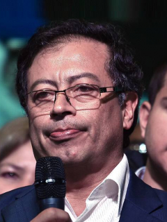 Jorge Rojas, exsecretario de Integración de Bogotá, y Gustavo Petro, senador y excalde de Bogotá.