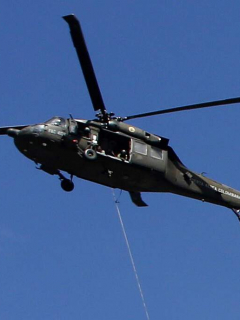 Helicóptero de la Fuerza Aérea
