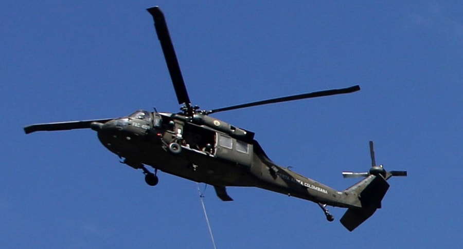 Helicóptero de la Fuerza Aérea