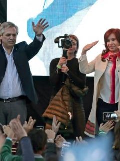 Alberto Fernández y Cristina Fernández de Kirchner