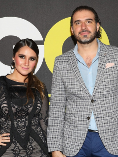 Dulce María y Paco Álvarez
