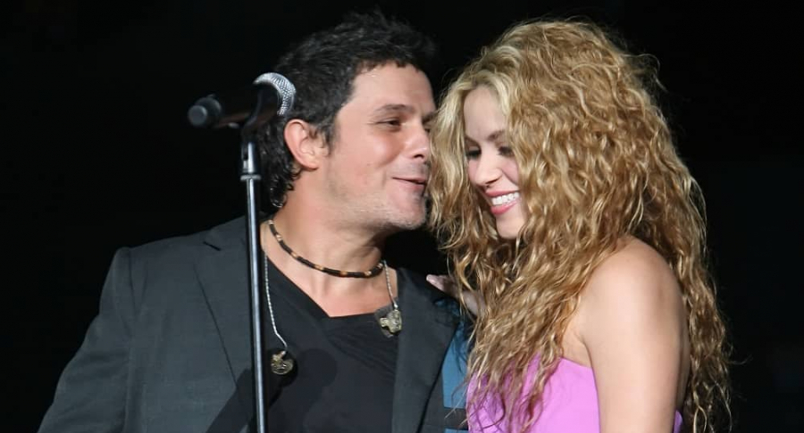 Alejandro Sanz y Shakira, cantantes.