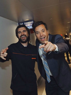 Juanes y Jimmy Fallon