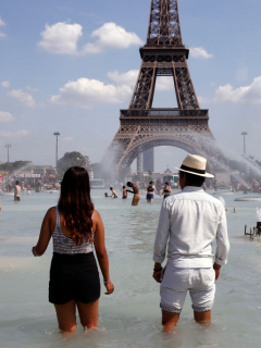 Ola de calor en París