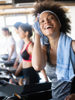 Mujer haciendo ejercicio