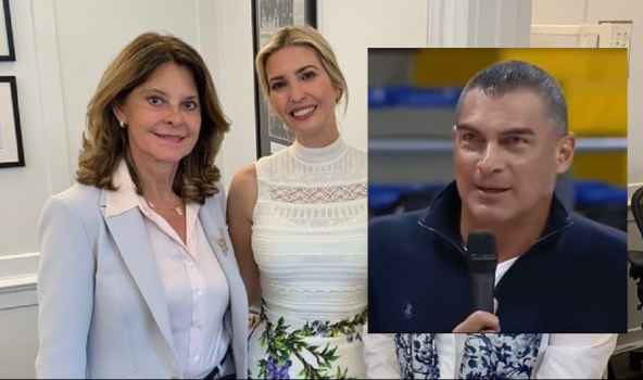Marta Lucía Ramírez, Ivanka Trump y Faryd Mondragón