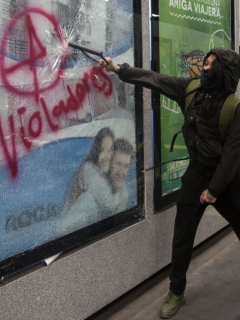 Protestas feministas en México